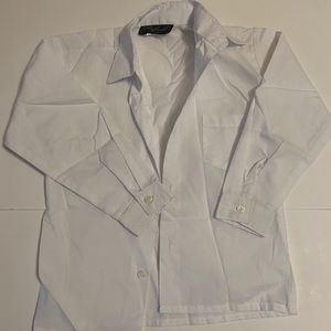 White button down shirt size 5